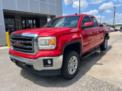 Red 2014 GMC Sierra 1500 SLE for sale in San Antonio, TX