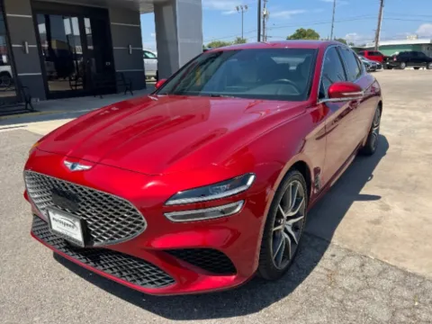 Red 2023 Genesis G70 2.0T RWD for sale in San Antonio, TX