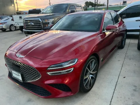 Red 2023 Genesis G70 2.0T RWD for sale in San Antonio, TX