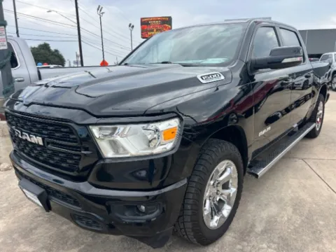 Black 2022 Ram 1500 Lone Star for sale in San Antonio, TX