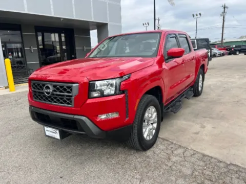 Red 2022 Nissan Frontier SV for sale in San Antonio, TX