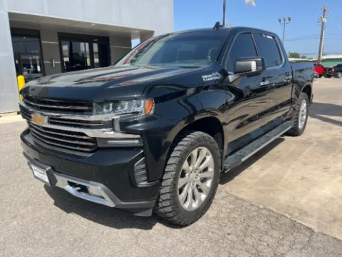 Black 2019 Chevrolet Silverado 1500 High Country for sale in San Antonio, TX