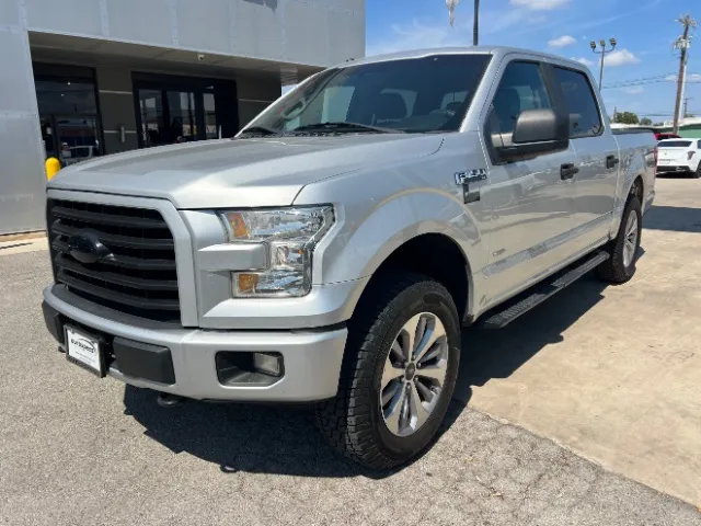 Silver 2017 FORD F-150 STX for sale in San Antonio, TX