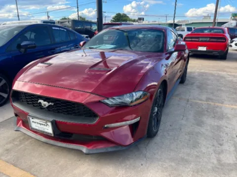 Red 2018 Ford Mustang EcoBoost Coupe for sale in San Antonio, TX