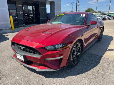 Red 2018 Ford Mustang EcoBoost Coupe for sale in San Antonio, TX