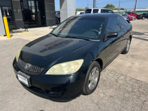 Black 2004 Honda Civic EX for sale in San Antonio, TX
