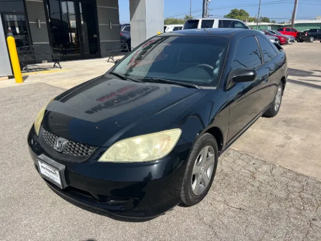 Black 2004 Honda Civic EX for sale in San Antonio, TX