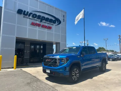 Photos of 2022 GMC Sierra 1500 4WD Crew Cab Short Box AT4 for sale in San Antonio, TX at Eurospeed International Corp