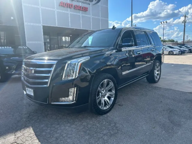 Black 2015 Cadillac Escalade Premium for sale in San Antonio, TX