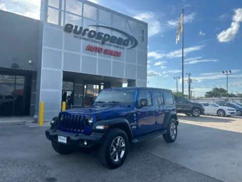 Photos of 2019 Jeep Wrangler Unlimited Sport for sale in San Antonio, TX at Eurospeed International Corp