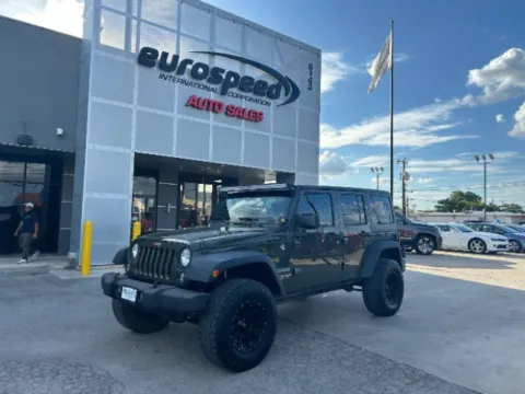 Photos of 2015 Jeep Wrangler Unlimited Sport for sale in San Antonio, TX at Eurospeed International Corp