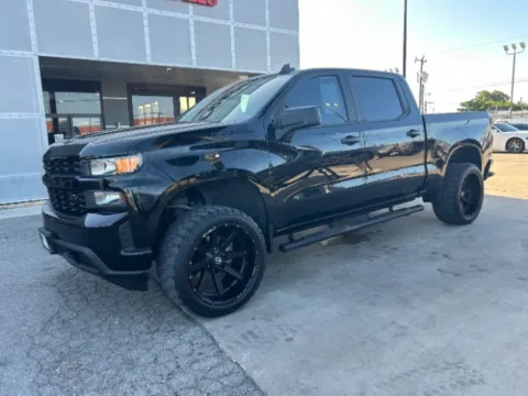 Black 2022 Chevrolet Silverado 1500 LTD 2WD Crew Cab Short Bed Custom for sale in San Antonio, TX