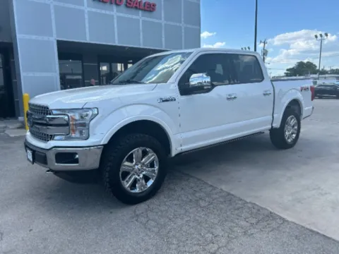 White 2019 Ford F-150 Lariat for sale in San Antonio, TX