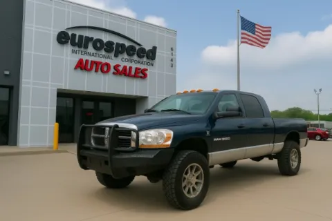 Blue 2006 Dodge Ram 3500 SLT Mega Cab 4WD for sale in San Antonio, TX
