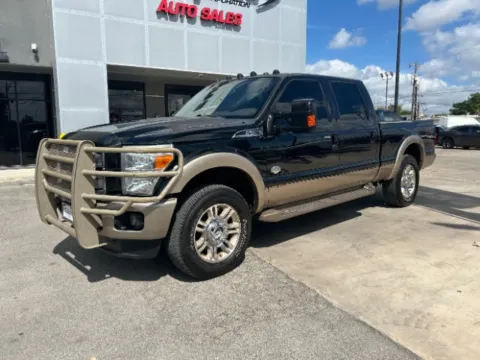 Black 2014 Ford F-250 King Ranch for sale in San Antonio, TX