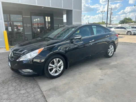 Black 2013 Hyundai Sonata Limited for sale in San Antonio, TX