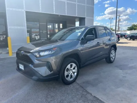 Gray 2022 Toyota RAV4 LE for sale in San Antonio, TX