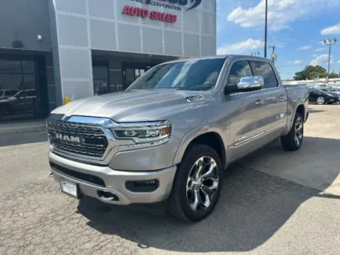 Silver 2019 Ram 1500 Limited Crew Cab 4x4 5'7" Box for sale in San Antonio, TX