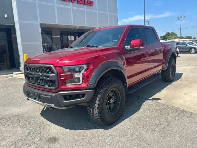 Red 2017 Ford F-150 Raptor for sale in San Antonio, TX