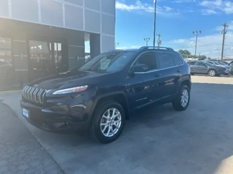 Blue 2015 Jeep Cherokee Latitude for sale in San Antonio, TX