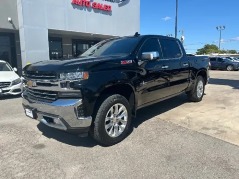 Black 2021 Chevrolet Silverado 1500 LTZ for sale in San Antonio, TX
