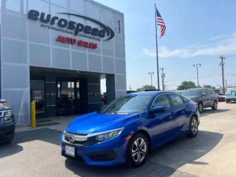 Photos of 2016 Honda Civic LX Sedan CVT for sale in San Antonio, TX at Eurospeed International Corp