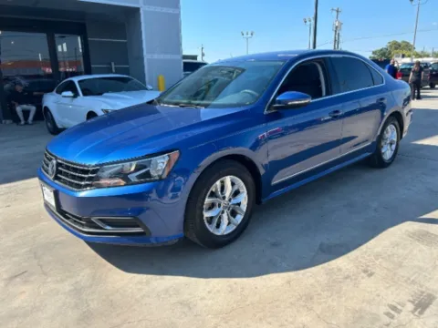Blue 2016 Volkswagen Passat 1.8T S for sale in San Antonio, TX