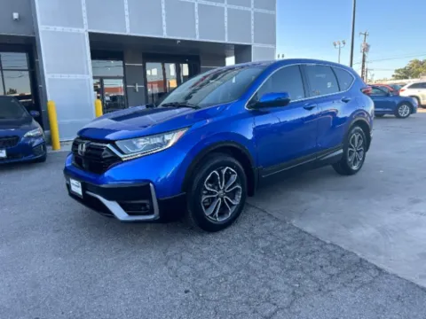 Black 2021 Honda CR-V 2WD EX for sale in San Antonio, TX