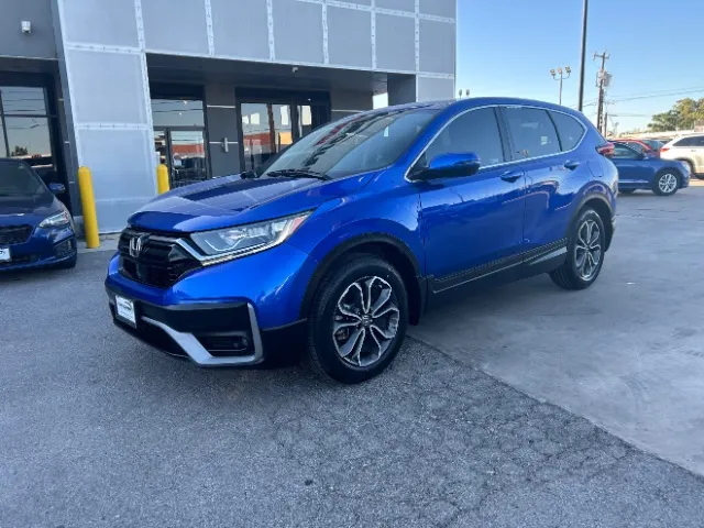 Black 2021 Honda CR-V 2WD EX for sale in San Antonio, TX