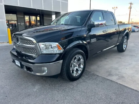 Black 2016 Ram 1500 Laramie for sale in San Antonio, TX