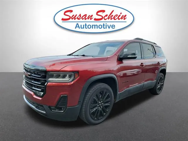 Red 2022 GMC Acadia SLT for sale in Pelham, AL