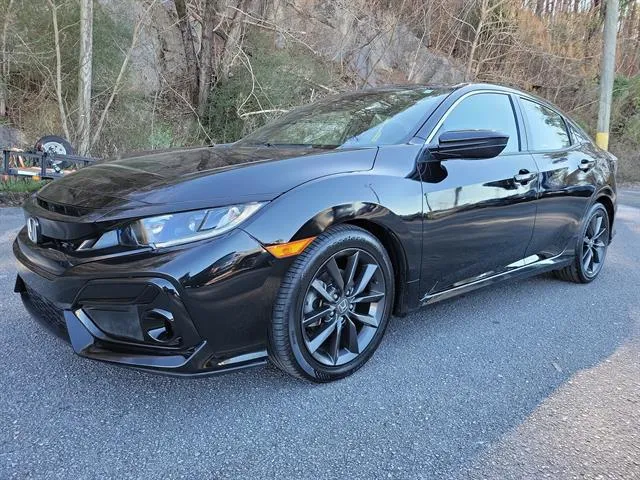 Black 2021 Honda Civic Hatchback EX for sale in Pelham, AL