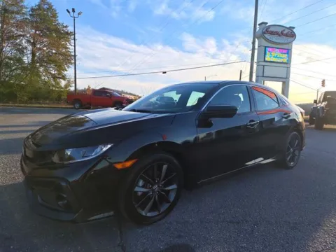 Black 2021 Honda Civic Hatchback EX for sale in Pelham, AL