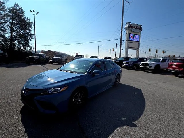 Blue 2024 Toyota Camry SE for sale in Pelham, AL