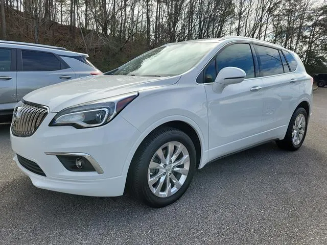 White 2017 Buick Envision Essence for sale in Pelham, AL