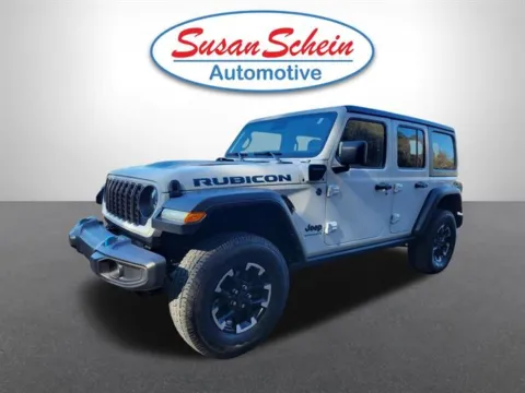 White 2024 Jeep Wrangler 4xe Rubicon 4xe for sale in Pelham, AL