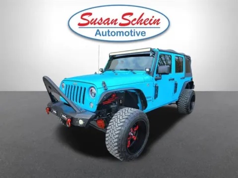 Blue 2018 Jeep Wrangler JK Unlimited Sport S for sale in Pelham, AL