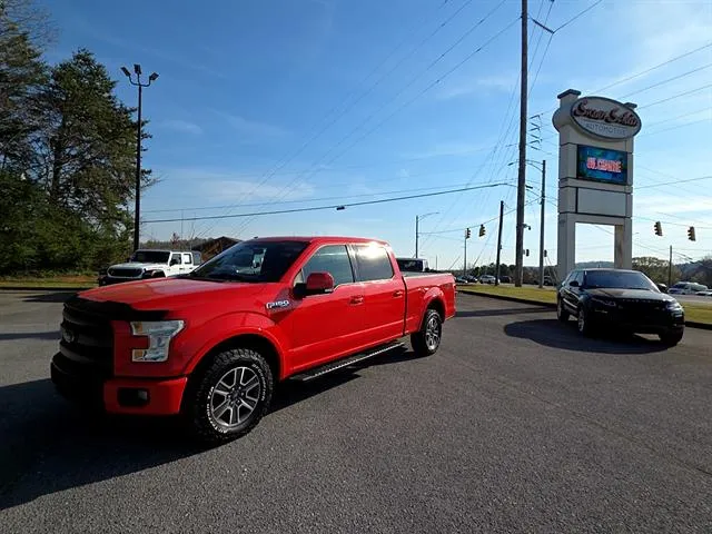 Blue 2015 Ford F-150 Lariat for sale in Pelham, AL