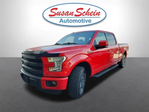 Red 2015 Ford F-150 Lariat for sale in Pelham, AL