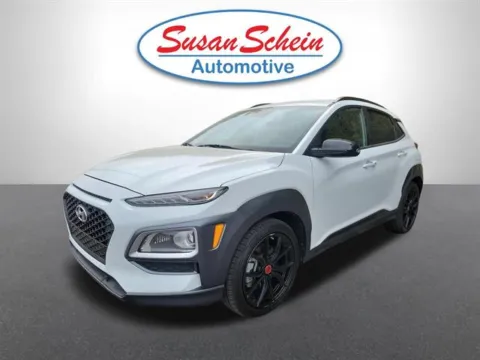 White 2021 Hyundai Kona NIGHT for sale in Pelham, AL