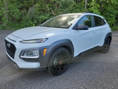 White 2021 Hyundai Kona NIGHT for sale in Pelham, AL