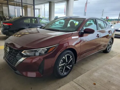 Red 2024 Nissan Sentra SV for sale in Pelham, AL