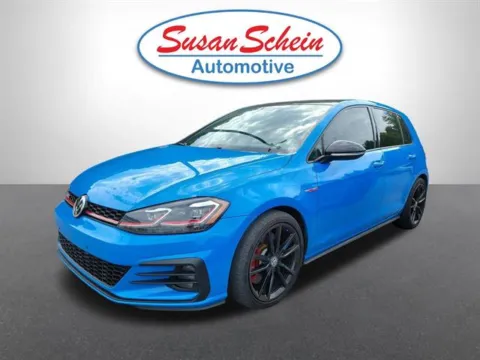 Blue 2021 Volkswagen Golf GTI SE for sale in Pelham, AL