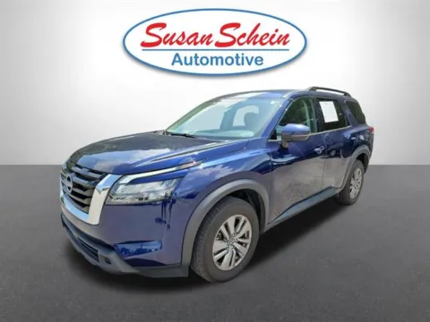 Blue 2025 Nissan Pathfinder SV for sale in Pelham, AL