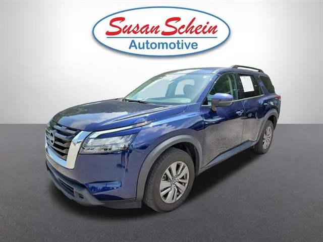 Blue 2025 Nissan Pathfinder SV for sale in Pelham, AL