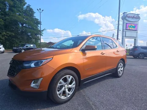 Orange 2018 Chevrolet Equinox LT for sale in Pelham, AL