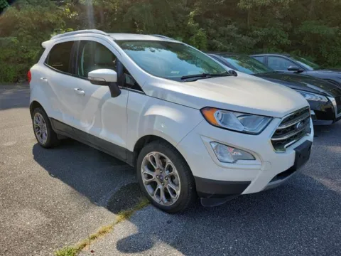 White 2018 Ford EcoSport Titanium for sale in Pelham, AL