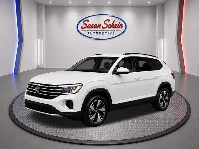 White 2024 Volkswagen Atlas SE 4Motion for sale in Pelham, AL