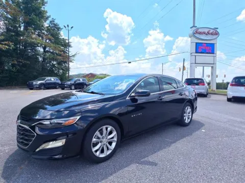 Black 2020 Chevrolet Malibu LT for sale in Pelham, AL