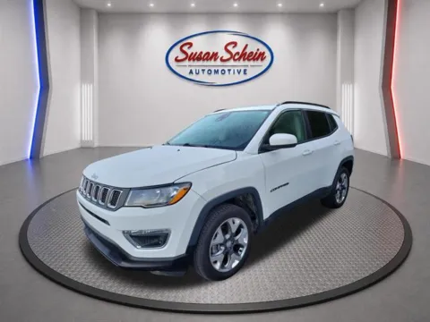 White 2021 Jeep Compass Limited for sale in Pelham, AL